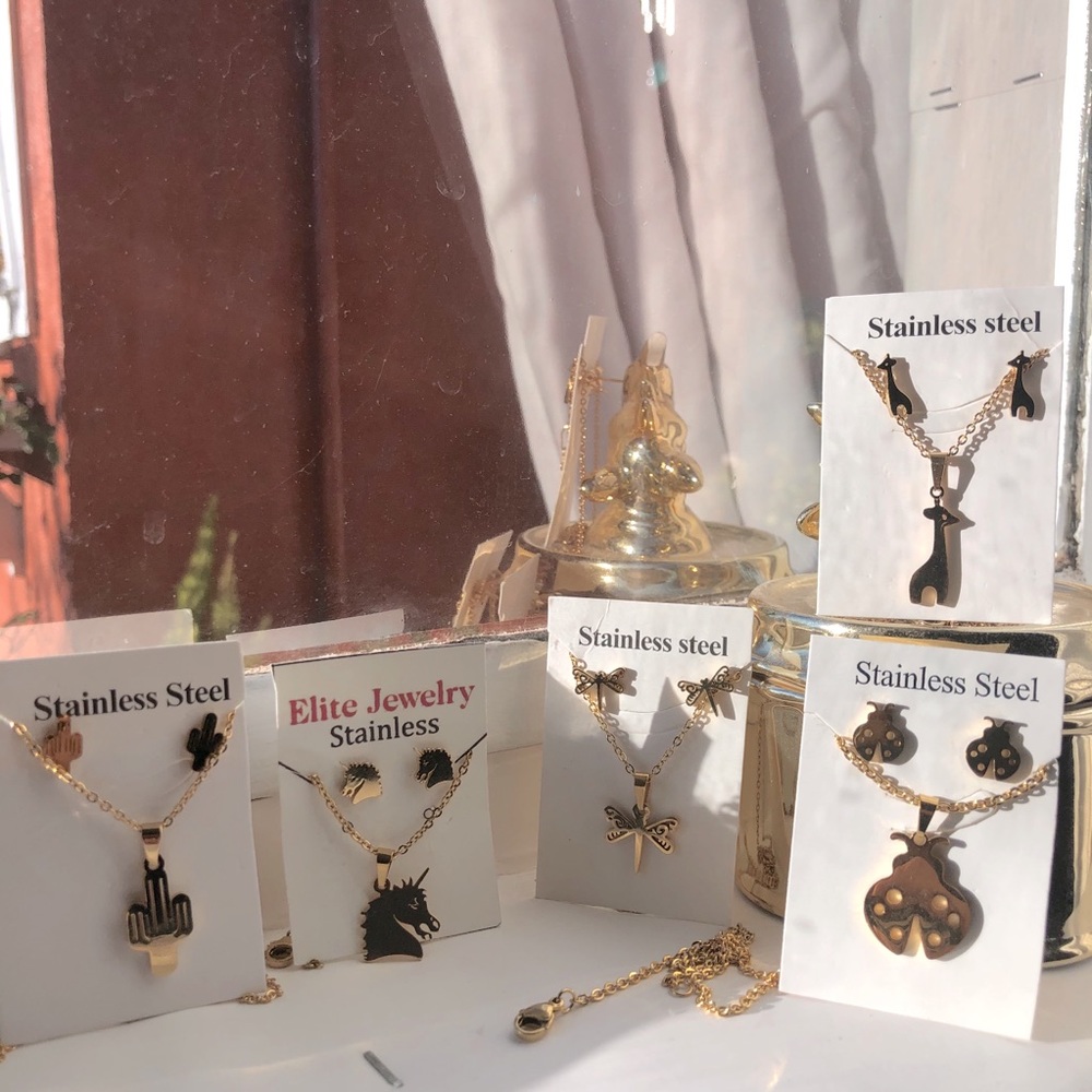 Stainless Steel Jewelry Set